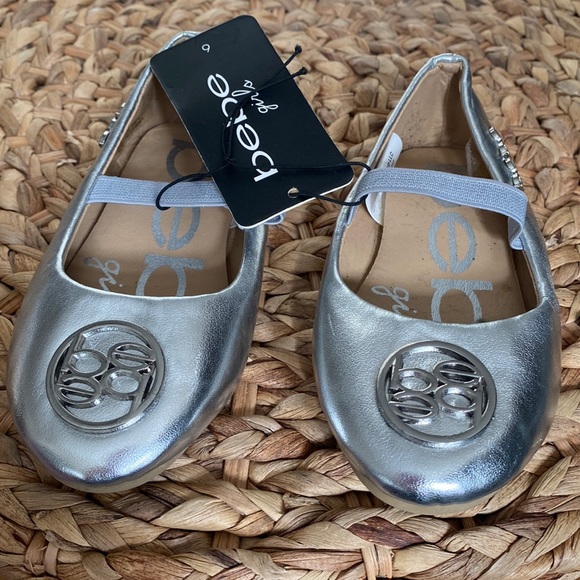 Shoes Bebe Silver Girls Shoes Poshmark